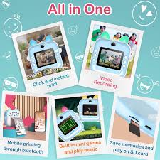 VoltWave Printer Camera – Specialization: Portable Printing & Instant Scanning