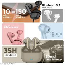 VoltWave A3 PRO Earbuds – Specialization: Deep Bass & Ergonomic Comfort