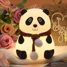 VoltWave Panda Silicone Night Lamp