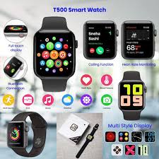 VoltWave T500 Smart Watch – Specialization: Multi-Function Tracking & Stylish Design